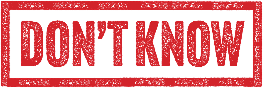 Don’t know